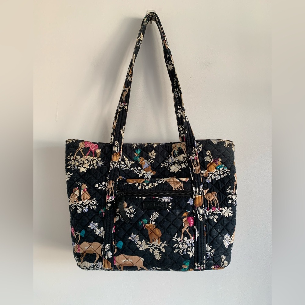 Vera Bradley winter animal quilted purse